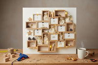 Calendrier de l’Avent lumineux : DIY LED simple & chic (en 1 soirée)