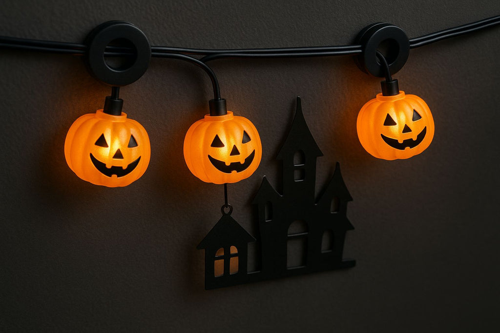 Halloween en sécurité : 12 erreurs à éviter avec les guirlandes LED (économie & sérénité)