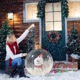 Boule de noël gonflable pour compléter votre décoration