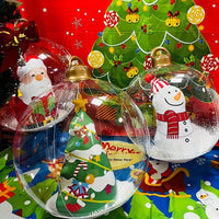 Boule de noël gonflable pour compléter votre décoration