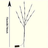 Branche lumineuse dimensions