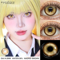 Lentilles cosplay couleur EYESHARE – annuelles