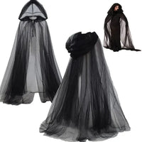 Cape noire halloween, pour un look trop cool