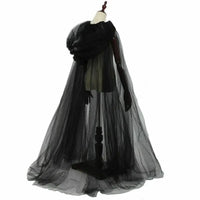 Cape noire, accompagne parfaitement votre look
