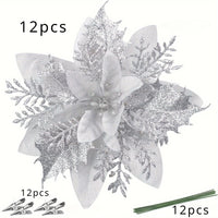 Fleur de décoration blanche