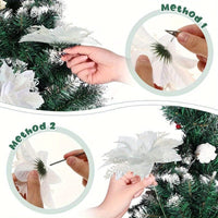 Méthode de placement de la fleur de décoration