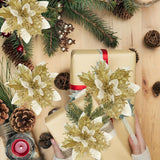 Idées de coffret de cadeau décoré avec des fleurs de décoration