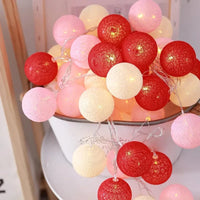 Guirlande LED coton à piles parfait pour moi