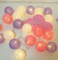 Guirlande LED coton à piles parfait pour moi