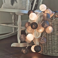Guirlande LED coton à piles parfait pour moi