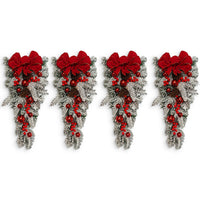 Quatre pièces de guirlande nordique 