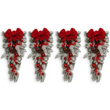 Quatre pièces de guirlande nordique 