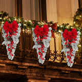 Décoration balcon chic pour noël avec la guirlande nordique