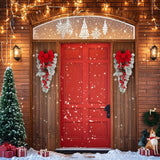 Décoration extérieur luxueux pour noël avec la guirlande nordique