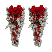 Deux pièces de guirlande nordique 