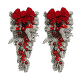 Deux pièces de guirlande nordique 